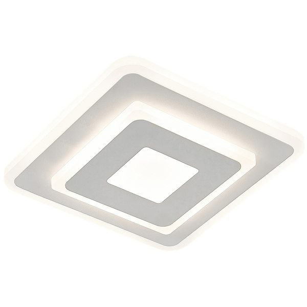 Biały plafon Taneli 6960 kwadratowa lampa LED 12W 3000K-6000K do biura