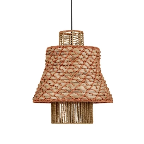 Lampa wisząca boho MURVOLO LE45363 nad stół brązowa