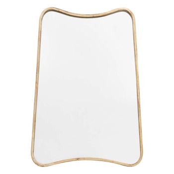 Lustro salonowe Kurva 5055999207386 szklane metalowe złote