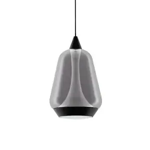 Nowoczesny żyrandol zwisający RORIZNO LE45109 LED 8W 3000K szara