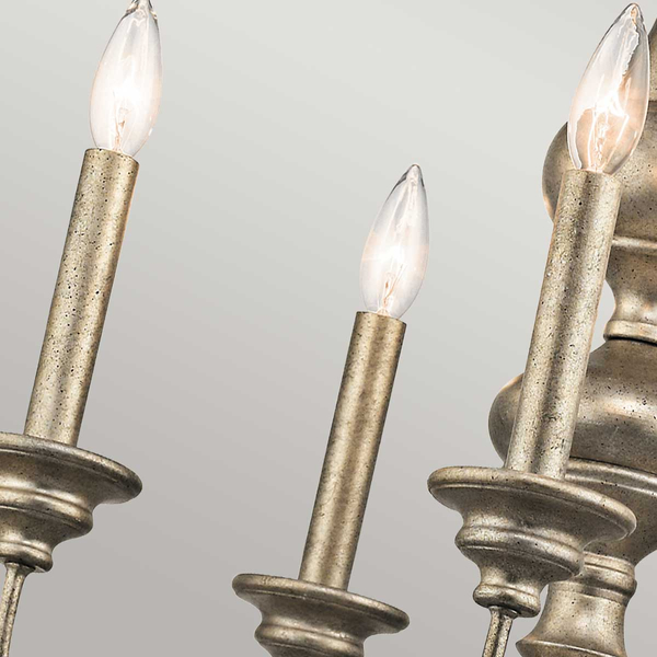 Świecznikowy żyrandol Rosalie KL-ROSALIE-5B Kichler metal jasne złoto
