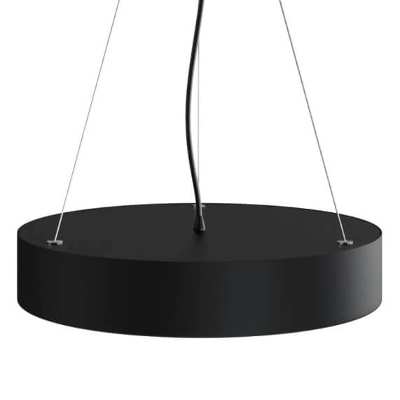 Wisząca lampa z czujnikiem ruchowo-zmierzchowym Cleo 137623600257 czarny