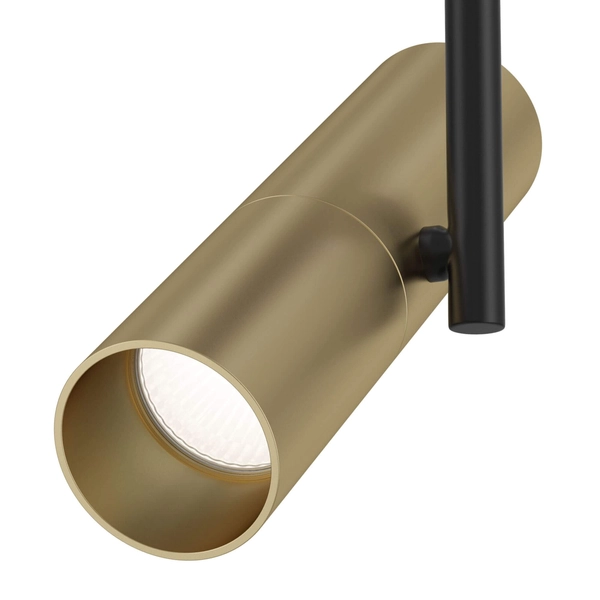 Punktowa sufitowa lampa Elti C020CL-01GB tuba złota