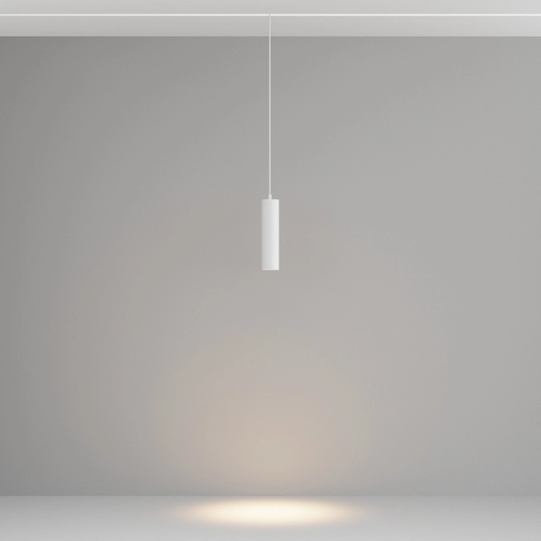 Zwisająca lampa do szynoprzewodów Focus TR041-2-12W3K-W LED 12W 3000K magnetycznych biała