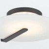 Ścienna lampa do salonu Nuvola QN-NUVOLA-F-M-BK LED 18W 3000K czarna biała