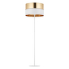 Stojąca lampa do salonu Hilton 5074 TK Lighting glamour biała złota