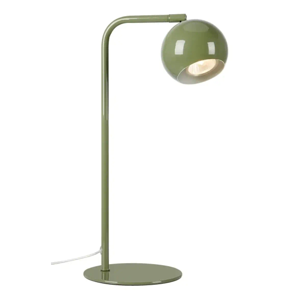 Regulowana lampa na stół Pop 109034 kula lakierowana zielony