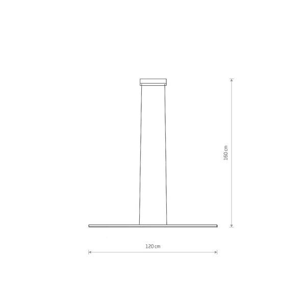Jadalniana lampa wisząca Bar 10847 Nowodvorski LED 21W 4000K czarna