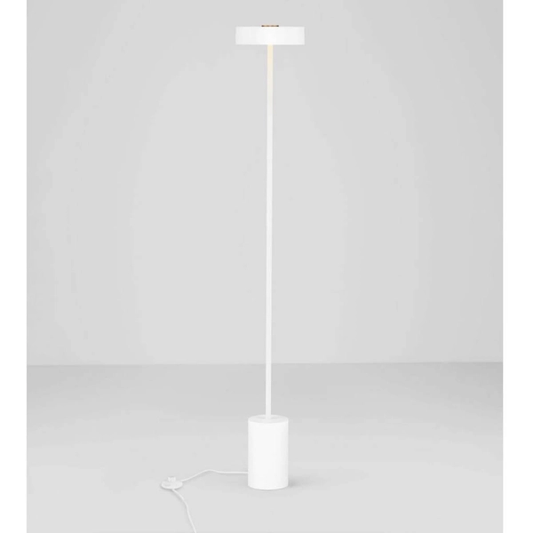 Ledowa lampa stojąca VIRASORO LE44948 LED 17W 3000K metalowa biała