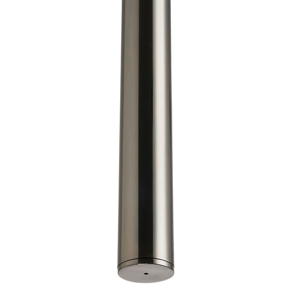 Zwisająca lampa do salonu O-Line ST-1689L BK LED 5W 3000K tuba czarna biała