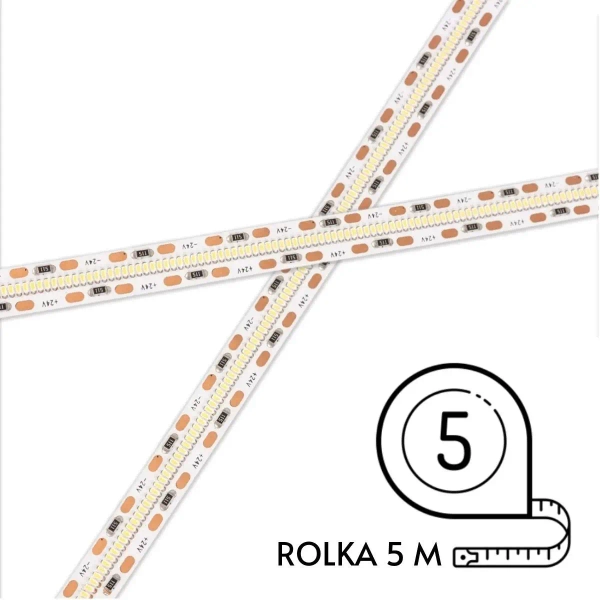 Rolka taśma LED TL222NW-24V Greenie LED 22W 4000-4500K 5m biała