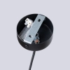 Podłużna lampa wisząca BLISS SL.1462 sopel tuba czarna