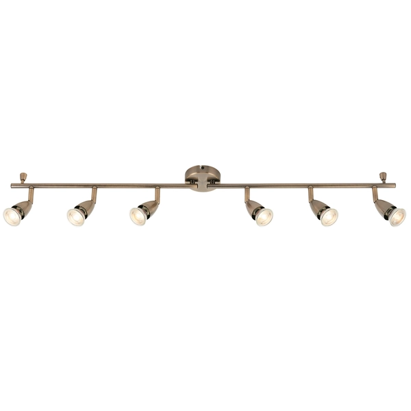 Lampa sufitowa Amalfi 61001 Saxby regulacja kąta światła mosiądz