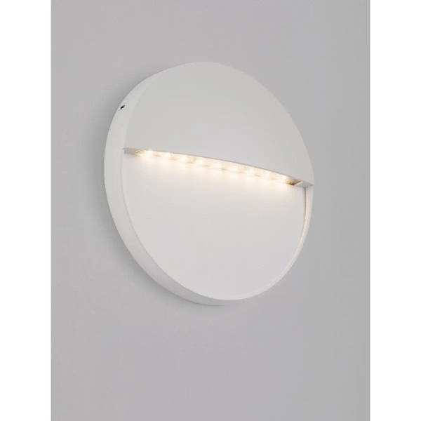 Ścienna lampa ogrodowa FRAVONO LE75294 LED 5W 3000K IP54 biała