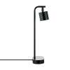 Gabinetowa lampka stołowa Merlin 2412285003 regulowana czarny