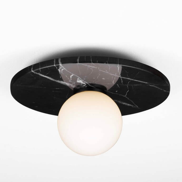 Sufitowa lampa do gabinetu JUANJUI LE44851 kula ball biała czarna