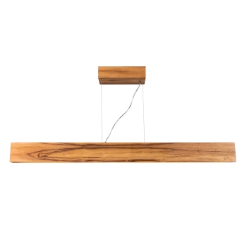 Wisząca belka nad stół Clean QN-CLEAN-LED-LP-127-TEAK LED 29W 3000K brązowy