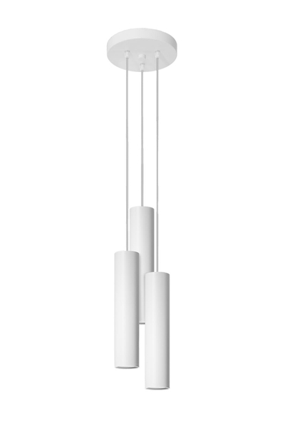 Wisząca lampa jadalniana SL.1078 kaskada biała nad stół