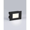 Wpuszczana lampa ścienna LAVERNO LE75324 LED 3W 3000K IP65 czarna