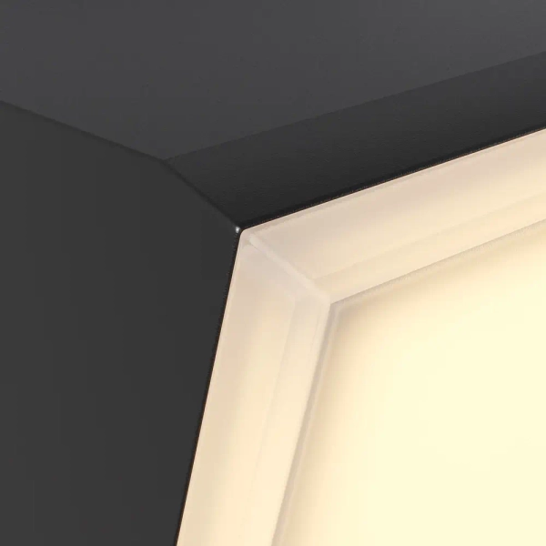 Lampa ścienna na elewację Brick O436WL-L10GF3K1 LED 10W 3000K IP54 grafit