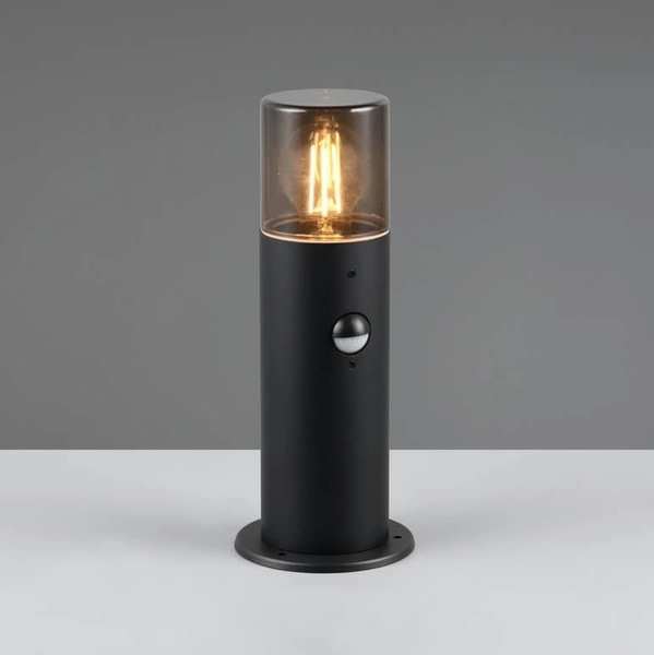 Ogrodowy słupek z czujnikiem ruchu Hoosic 522260132 IP44 czarny