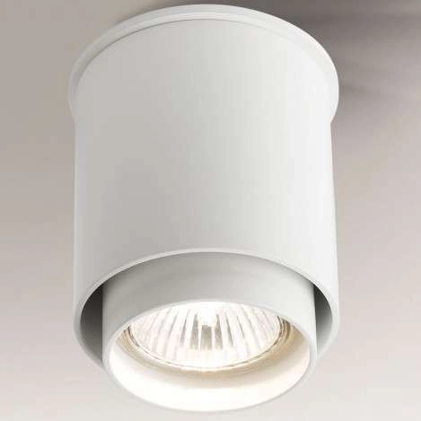 Tuba LAMPA sufitowa IGA 7014 Shilo natynkowy downlight spot metalowy biały