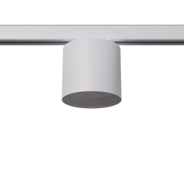 Lampa sufitowa do szyny trzyfazowej tuba MIKA MYL.00301 nad stół biały