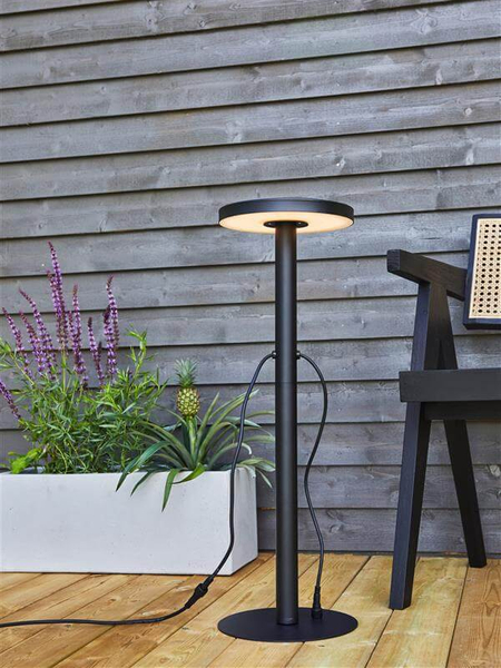 Stojąca lampa zewnętrzna Garden na taras LED 5W 3000K czarna