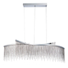 Wisząca lampa nad stół Orphelia 97219 Endon LED 31,2W 3000K wodospad chrom