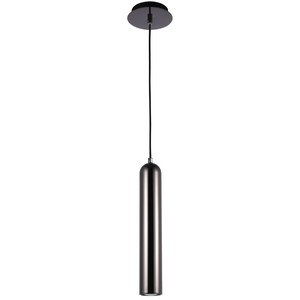 Kuchenna lampa zwisowa Tubo AZ1236 Azzardo tuba czarna chrom