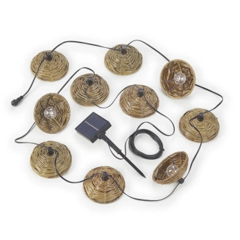 Girlanda zewnętrzna do ogrodu MOOD R74761932 IP44 z żarówkami czarny