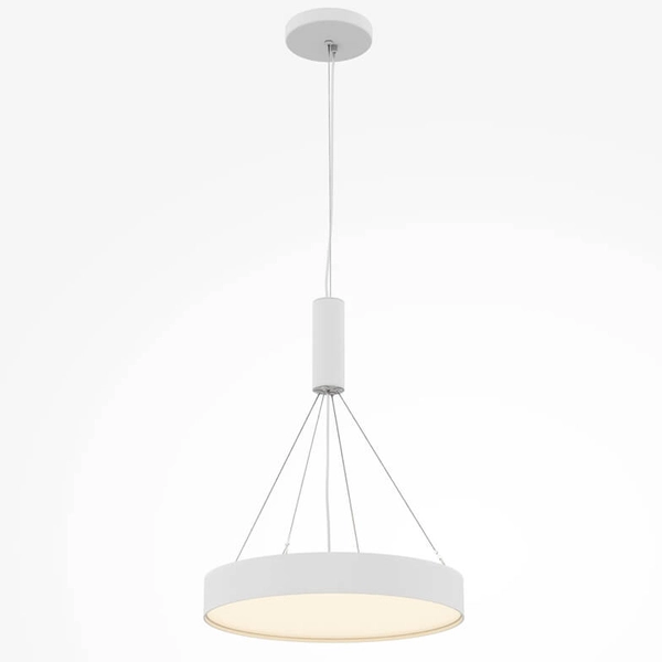 Sypialniana lampa sufitowa Zon C032CL-45W3K-RD-W LED 45W 3000K biała