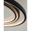 Sufitowa lampa TELVIRA LE45501 LED 27W 3000K do sypialni czarny