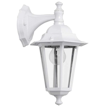 Zewnętrzna LAMPA ścienna VELENCE 8201 Rabalux KINKIET ogrodowy OPRAWA elewacyjna klasyczna retro outdoor IP43 biała