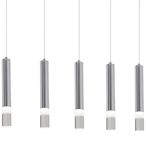 LAMPA wisząca ICE ML323 Milagro zwis OPRAWA listwa sufitowa LED 25W 4000K tuby sople chrom