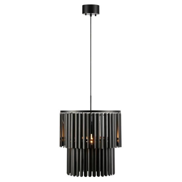 Lampa wisząca Viento 108581 Markslojd metalowe rurki modernistyczna czarna