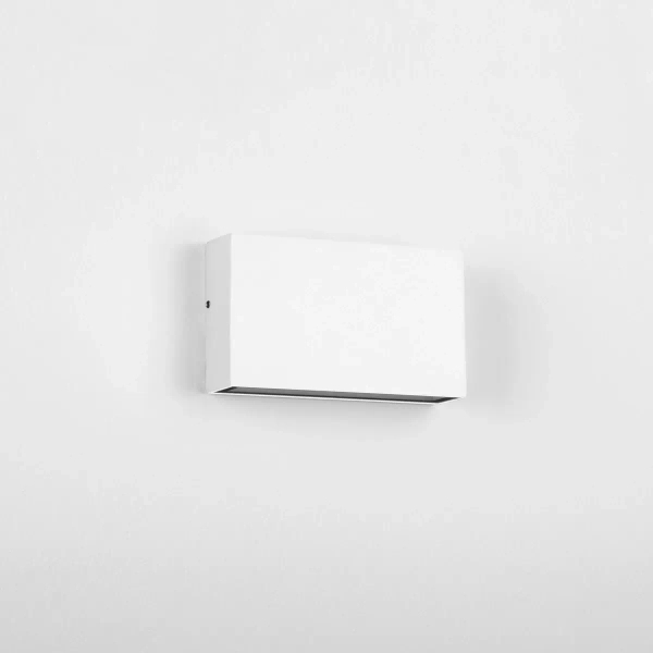 Kinkiet zewnętrzny ścienny AYOPAYA biały LE73790 1xLED 4W 3000K IP54 kostka