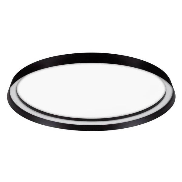 Nowoczesny plafon sufitowy BATALLAS LE44651 LED 48W 2700-4000K czarny