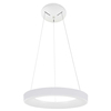 LAMPA wisząca GIULIA 5304-840RP-WH-3 Italux okrągła OPRAWA metalowy zwis LED 40W 3000K pierścień ring biały
