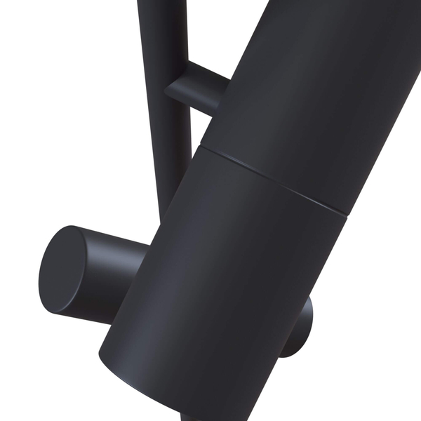 Zwisowa lampa Elti C021CL-02B tuby do jadalni czarne