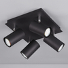 Lampa sufitowa jadalniana VANTOS DL432802430 Trio metalowa czarna