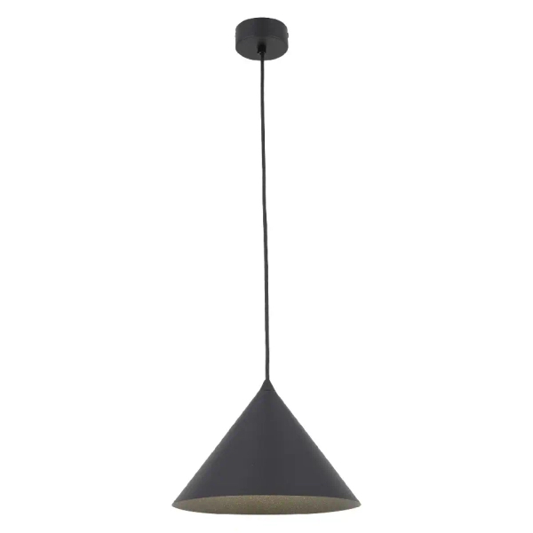 Zwisająca lampa do kuchni Cono 6630 stożkowa nad blat czarny