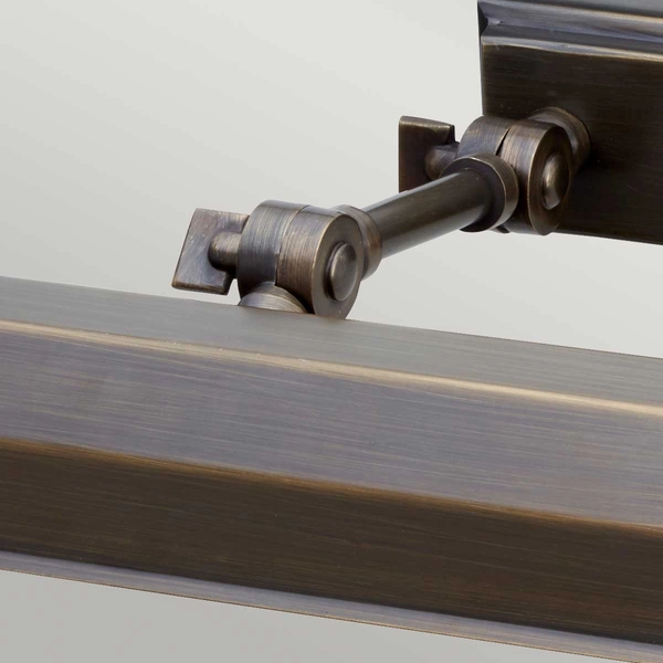 Lampa ścienna Chawton CHAWTON-PLM-DB Elstead nad lustro brązowy