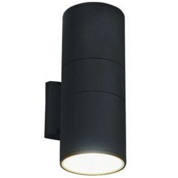 Zewnętrzna LAMPA ścienna FOG 3404 Nowodvorski metalowa OPRAWA elewacyjna KINKIET do ogrodu IP44 tuba outdoor grafitowy