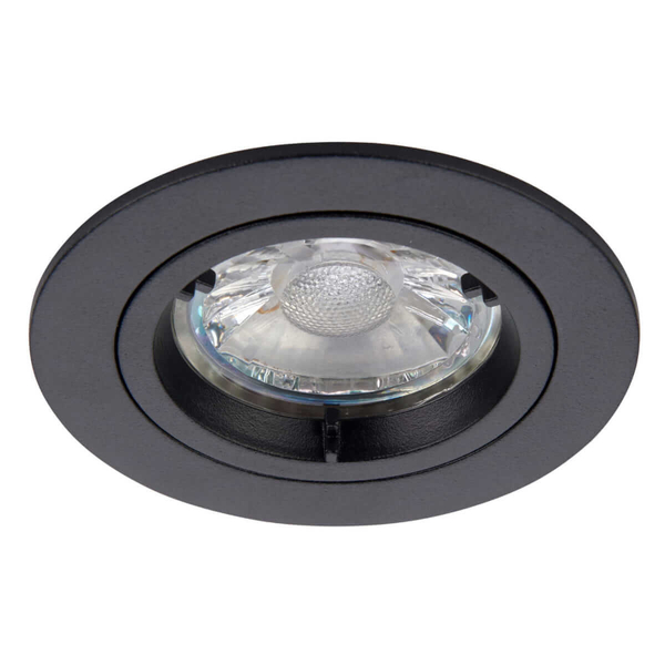 Lampa oprawa podtynkowa Cast 95918 Saxby aluminium czarna