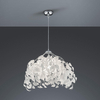 Dekoracyjna lampa wisząca Leavy R10461901 RL Light liście chrom biała