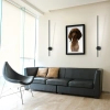 Regulowany kinkiet ścienny Chloe WL0107-BK Yaskr LED 11W 3000K IP44 czarny