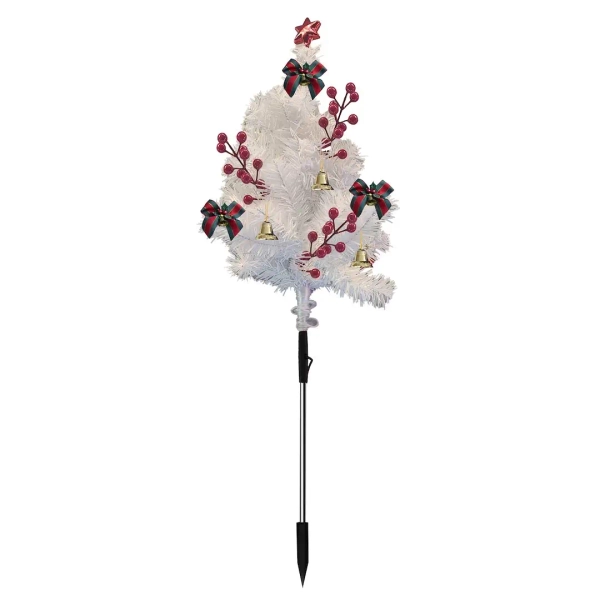 Świąteczna ozdoba choinka ML2408 LED 1W do ogrodu IP44 biały