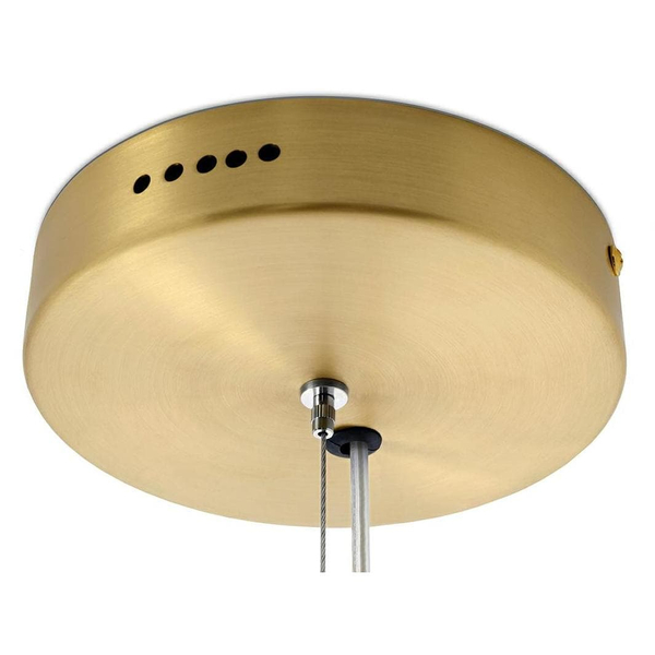 Zwiszana lampa nad wyspe Picco MSE010100126 Moosee LED 12W 3000K metal szkło złoto