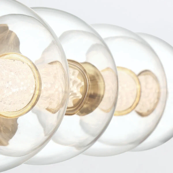 Lampa ścienna kule Atomo QN-ATOMO-4W-BG LED 18,5W 3000K IP44 złoty